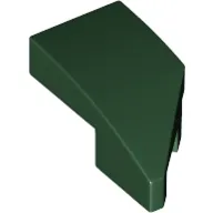 Brick Wedged, Curved 2 x 1 with Stud Notch Left