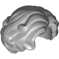 Hair Short Wavy with Side Part