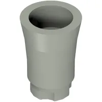 Plant, Palm Tree Trunk - Short Connector, Axle Hole with 2 Inside Prongs