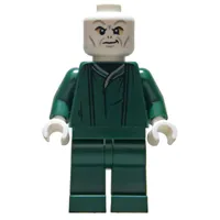 Voldemort, Dark Green Robe, Tan Eyes