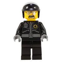 Bad Cop / Good Cop with Wide Angry Mouth