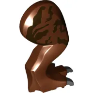 Animal Body Part, Dinosaur, Tyrannosaurus Rex Leg, Right, with Pin, Black Claws and Dark Brown Markings Print