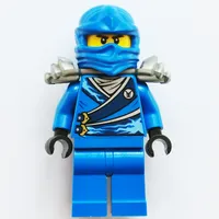 Jay with Flat Silver Shoulder Armor (Rebooted)