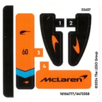 Sticker Sheet for Set 30683-1