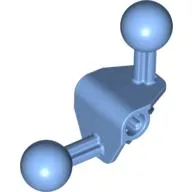 Large Figure Skeletal, Limb, Angular 90°, 4 x 4 x 2 with 2 Ball Joints, and Axle Hole