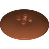 Dish 6 x 6 Inverted (Radar) with Solid Studs