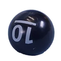 Technic Ball Joint with White '10', Halter Weight print