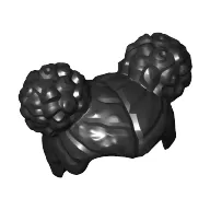 Hair Two Round Buns [Plain]