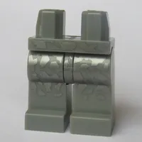 Hips and Light Bluish Gray Legs with Flat Silver Camouflage (Tony Stark)