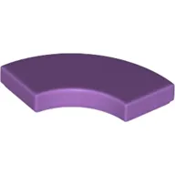 Tile 2 x 2 Curved, Macaroni