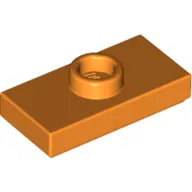 Plate Special 1 x 2 with 1 Stud with Groove and Inside Stud Holder (Jumper)