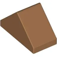 Brick Sloped 45° 2 x 1 Double with Inside Stud Holder