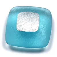 Clikits Icon, Square 2 x 2 Large with Pin, Silver Square Print