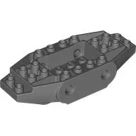 Brick Special 4 x 10 x 1 With 2 Wedges, Pin Holes, 4 x 2 Recessed Center