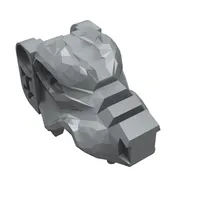 Animal Body Part, Wolf Head, 'Fenris Wolf'