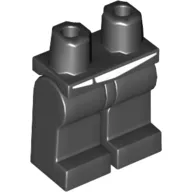 Hips and Black Legs with White Chef Shirt Print