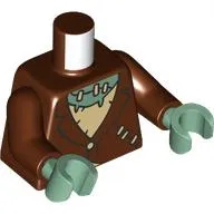 Torso, Jacket, Stiches, Tan Shirt, Sand Green Chest, Scar print, Reddish Brown Arms, Sand Green Hands