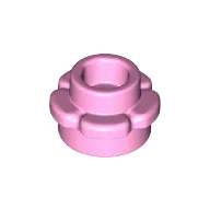 Plant, Flower, Plate Round 1 x 1 with 5 Petals