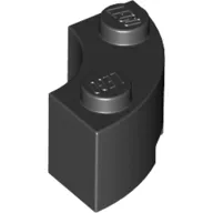 Brick Round Corner 2 x 2 Macaroni with Stud Notch and Reinforced Underside [New Style]
