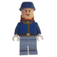 Cavalry Soldier - Crooked Open Smile, Backpack