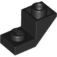 Brick Sloped Inverted 45° 2 x 1 with 2/3 Cutout