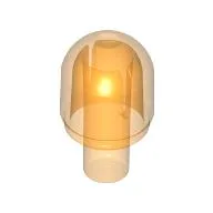 Light Cover 1 x 1 Round with Internal Bar / Bionicle Barraki Eye