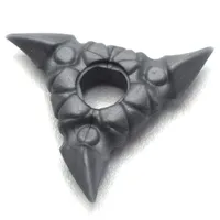 Weapon Throwing Star / Shuriken with Textured Grips