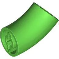 Brick Round 2 x 2 D. Tube with 45° Elbow and Axle Holes (Crossholes) at Each End [LONG]