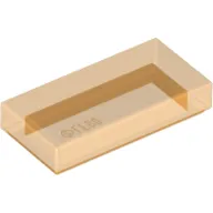 Tile 1 x 2 with Groove