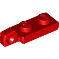 Hinge Plate 1 x 2 Locking with 1 Finger On End, with Groove