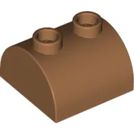 Brick Curved 2 x 2, Two Top Studs