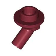 Bar, Angled with 1 x 1 Round Plate / Stud on End