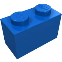 Brick 1 x 2 without Bottom Tube