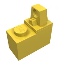 Hinge Brick 1 x 2 Locking with Single Finger On Top