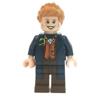 Newt Scamander, Long Dark Blue Coat (CMF)