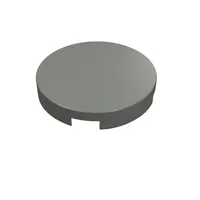 Tile Round 2 x 2 with Bottom Cross