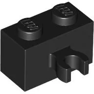 Brick Special 1 x 2 with Vertical Clip [Open O Clip]
