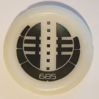 Large Figure Throwing Disc, Kanoka, Onu-Metru 685 Print