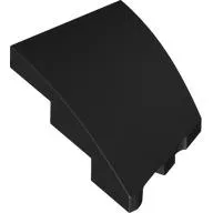 Brick Wedged, Curved 3 x 2 with Stud Notch Left
