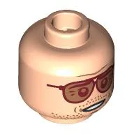 Minifig Head with print