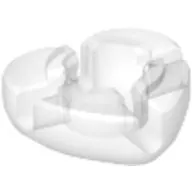 Clikits Icon, Heart 2 x 2 Small with Hole