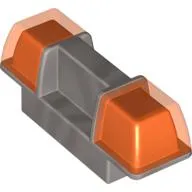 Duplo Siren / Flashing Light - Trans-Orange