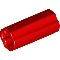 Technic Axle Connector Smooth [with x Hole + Orientation]