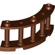 Fence Spindled 4 x 4 x 2 Quarter Round with 3 Studs
