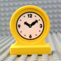 Duplo Mirror with Clock with Hands at 10:10 Print