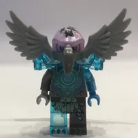 Vornon with Trans-Light Blue Large Shoulder Armor