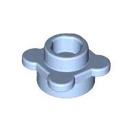 Plant, Flower, Plate Round 1 x 1 with 4 Petals