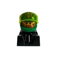 Off Road Racer - Green Helmet, Black Body