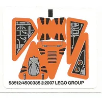 Sticker Sheet for Set 8101-1