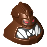 Minifig Head Special, Piraka Avak, Eyes and Teeth Print